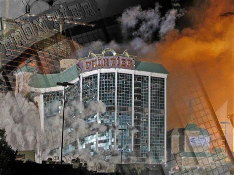 frontier hotel las vegas implosion